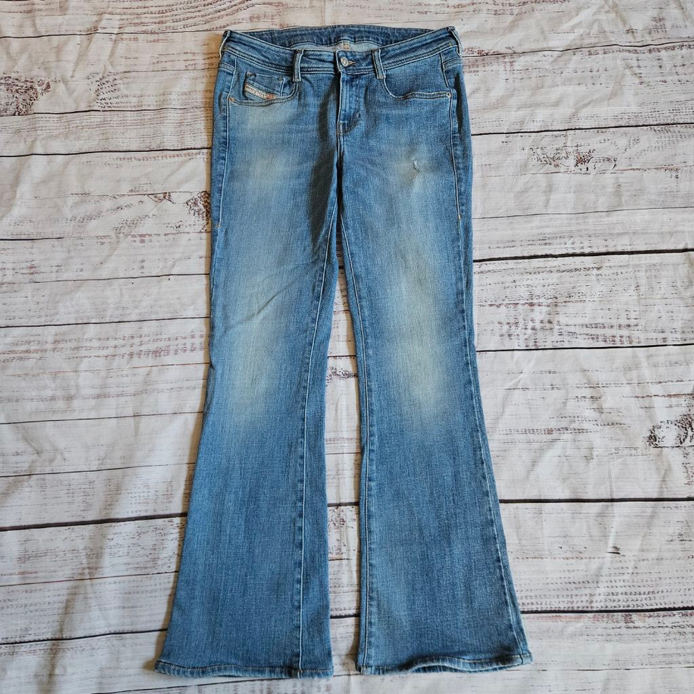 Diesel Denim Bootcut Mid Rise Jeans Womens 27